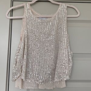 Urban Outfitters Sequins Tank